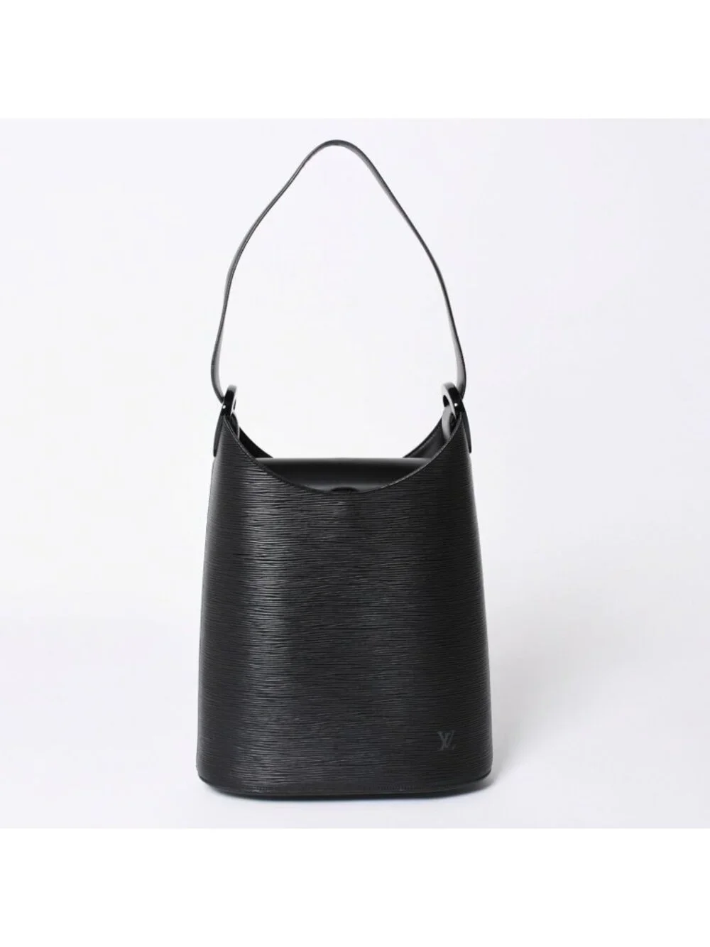 Louis Vuitton Verso Bag Epi Leather Black